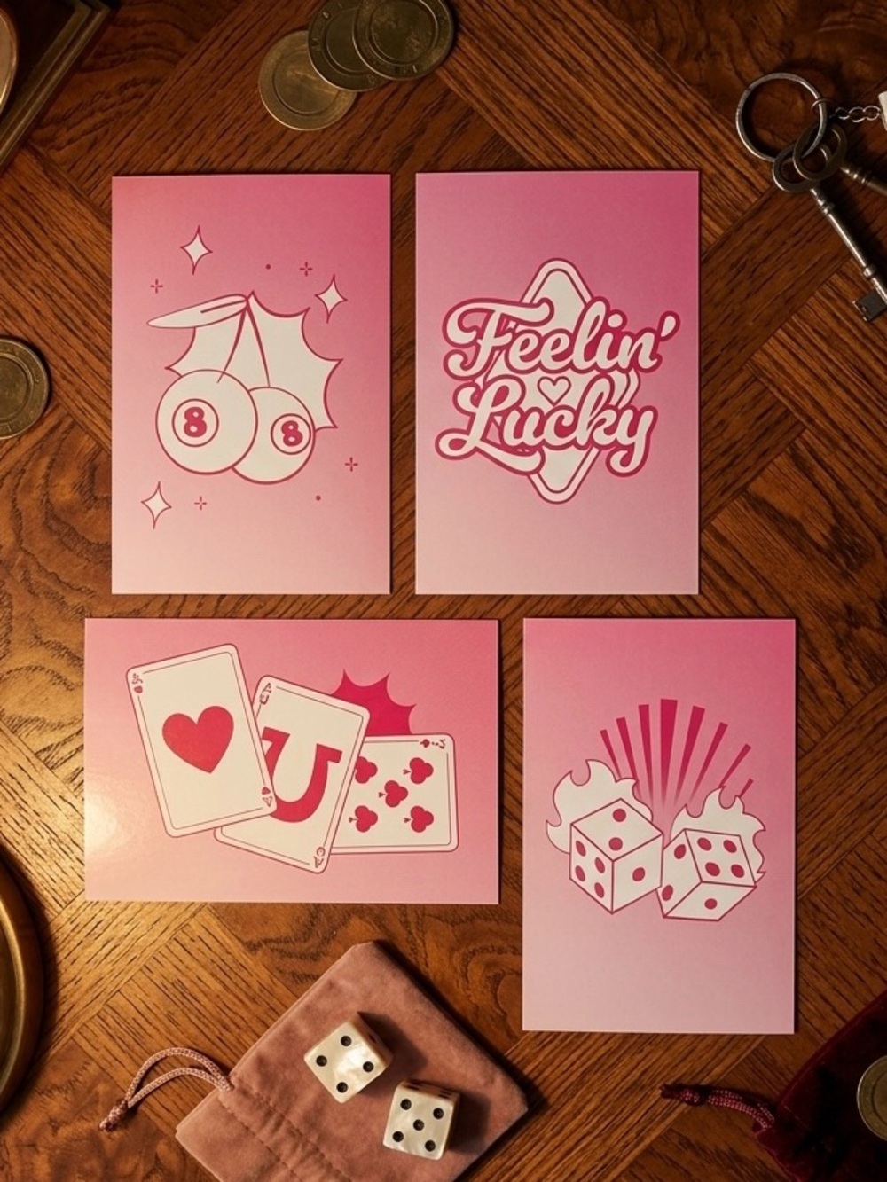 Lucky Charm Postcards - Picture 1 of 1
